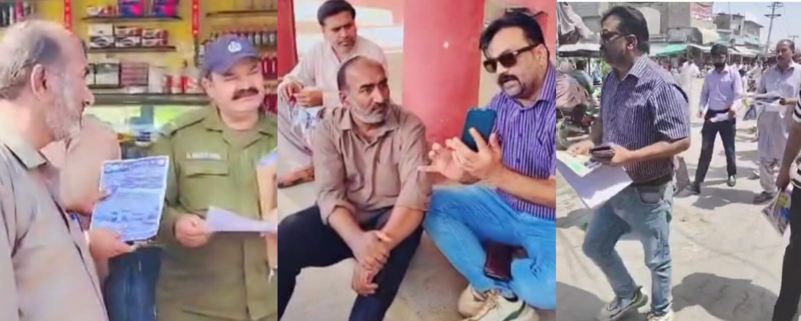 سرکاری کالجز میں نہم پاس سٹوڈنٹس کو کلاس فرسٹ ائیر میں داخلے کے بروشر اور پمفلٹ تقسیم کیے