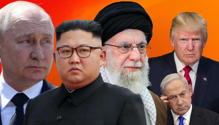 ایران کو اسرائیل کے خلاف حملوں میں روس اور شمالی کوریا کی مدد حاصل، ٹرمپ کا دعویٰ